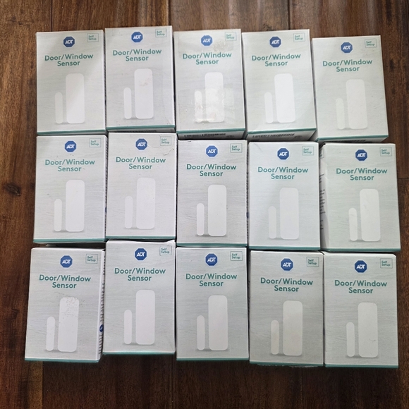 ADT Other - ADT Door/Window Contact Sensors - White (Set of 15)